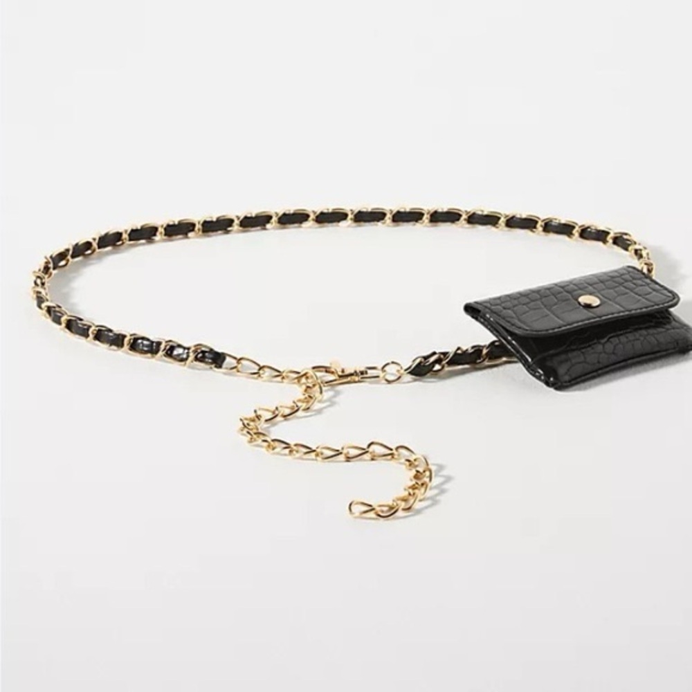 NWT Anthropologie Chain Coin Purse